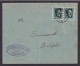 Deutsches Reich Brief MEF 646 Blockeinzelmarken Im Paar Versmond Fr. Brune - Covers & Documents