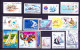 Kayaking, Surfing, All Different 38 Water Sport MNH Stamps, Olympics Lot - Aviron