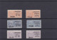 CONNAISSEMENTS ,,,,,,,,,,,,,,,,,,,,,type 1938   ,,, EPREUVE ,,6 Exemplaires Sans Gomme (peut-etre Normal) - Stamps