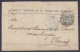 L. "Société Anonyme Banque De Charleroi" Affr. N°35 (double Port) Càd CHARLEROI /19 OCTO 1878 Pour PARIS - Càd "BELG.2 / - 1869-1883 Leopold II