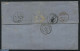 Haiti 1865 Letter From Port Au Prince To Bordeaux Via London, Calais, Postal History - Haiti