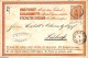 Finland 1877 Postcard 16p, Sent To Luebeck, Used Postal Stationary - Cartas & Documentos
