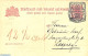 Netherlands 1921 Reply Paid Postcard 12.5c On 5c, Used Postal Stationary - Storia Postale