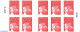 France 2004 Portraits De Régions, Booklet 10x Timbre Rouge S-a, Mint NH, Various - Stamp Booklets - Lighthouses & Saf.. - Ungebraucht