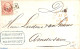 Netherlands 1864 Folding Cover From MAASTRICHT To Amsterdam, Postal History - Cartas & Documentos