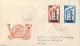 Netherlands 1956 Europa CEPT 2v, FDC, First Day Cover, History - Europa (cept) - Lettres & Documents