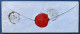 Lettre Napoleon N°14 20c Bleu (variété 0 Cassé) Oblitéré PC 277 + Dateur T15 De BASTIA Pour PARIS TTB - 1853-1860 Napoléon III