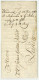 1767 Bordeaux Pour Leipzig Allemagne Indigo Robrahn Quandt John - 1701-1800: Precursors XVIII