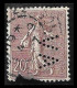 1 04	05	03	N°	131	Perforé	-	AV 194 - Used Stamps