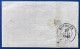 Lettre 25 JANV 1849 N°3 20c Noir BDFeuille Oblitéré Grille + Dateur T15 De CHATEAUROUX Pour BOURGES T13 En Arrivée - 1849-1850 Cérès