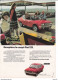 4 Feuillets De Magazine Fiat 128 Berlinetta 1975, Coupé 1973,  LS 1300 1972, Special 1974 - Automobili