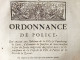 PRISE DE LA VILLE DE FURNES ET FORT DE LA QUENOC PAR L'ARMÉE ORDONNANCE DE POLICE AUX HABITANTS DE PARIS  1744 - Wetten & Decreten