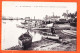 32728 / SAINT-LOUIS (•◡•) Photo TACHER N° 114 ⭐ Senegal St ◉ Barques Quai Sur Petit Bras Du Fleuve 1910s - Sénégal