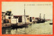 32715 / (•◡•) Rare ♥️ Carte Toilée SAINT-LOUIS Senegal St ◉ Barque Grue Chargement Quais Fleuve Nord ◉ Photo TACHER 146 - Senegal