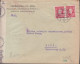 1941. SLOVENSKO Andrej Hlinka 1 KORUNA In Pair On Censored Cover To Brno With German Censor Ta... (Michel 40) - JF441411 - Cartas & Documentos