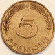 Germany Federal Republic - 5 Pfennig 1967 D, KM# 107 (#4564) - 5 Pfennig