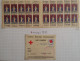 8 Carnets Anti Tuberculeux Entre 1930 Et 1939 Ainsi Que Quelques Carte D'adhérent à La Croix Rouge - 8 Photos - Antituberculeux