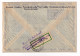 Delcampe - DDR Deutschland Luftpost 1960 Reichenbach Im Vogtland Zwickau Sétif Algérie Poste Aérienne + Correspondance Werner Lietz - Brieven En Documenten