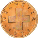 Suisse, 1 Rappen, Croix Suisse, 1978, Bern, BE, Bronze, SPL+, KM:46 - Other & Unclassified