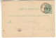 Belgique - Carte Postale De 1880  ? - Entier Postal - Oblit Bruxelles - - Tarjetas 1871-1909