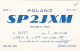 AK 210641 QSL - Poland - Radio-amateur