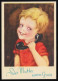 Kind Blond Lachen Telefon Sign.MS Künstler, Der Mutter Einen Gruss, Ungebraucht - Fête Des Mères