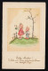 Illustration, Kinder Blumen Sign. CK, Liebe Mutter! In Liebe Treue, Ungebraucht - Fête Des Mères