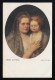 Mutter Und Kind, Arthur Ferraris Gemälde Künstler Wiener Kunst, Ungebraucht  - Día De La Madre