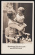 Frau Lächelnd Mit Kleinkind Auf Dem Arm Blumen Glückwunsch Muttertag Ungebraucht - Día De La Madre