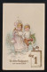 Neujahr, Goldverzierung, Kinder Schnee Klee, Wandsbek 31.12.1918 - Contre La Lumière