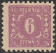 SBZ- Mecklenburg-Vorpommern: 1945, Plattenfehler: Mi. Nr. 10 VIII. 6 Pfg. Wertziffer.  */MH - Mint