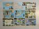 Delcampe - Gros LOT 4,8 Kg De Carte Postale FRANCE Belgique Monde Timbre Cachet Humour Carte Géographique Animaux Multivues - 500 Postkaarten Min.