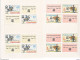 TCHECOSLOVAQUIE 1977 UNIFORMES DE LA POSTE 4 FEUILLETS Yvert 2213-2216, Michel 2377-2380 KB NEUF** MNH - Unused Stamps