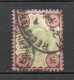 - GRANDE-BRETAGNE N° 112 Oblitéré - 4 D. Brun Et Vert Edouard VII 1902-10 - Cote 20,00 € - - Used Stamps