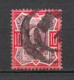 - GRANDE-BRETAGNE N° 116 Oblitéré - 10 D. Rouge Carminé Et Violet-brun Edouard VII 1902-10 - Cote 65,00 € - - Oblitérés