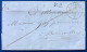 Lettre De La SAVOIE Sarde En Port PAYÉ " PP " + Dateur De ST JEOIRE Du 24 OCT 1850 Pour BONNEVILLE Taxe 2 Au Verso TTB - Sardaigne