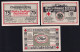 3x Halberstadt: 50, 75 Pfg. + 1 Mark 11.9.1921 - Rotes Kreuz Und Verbände Heimattreuer Oberschlesier - [11] Local Banknote Issues
