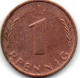 1 Pfennig 1950F (photo De Pile Unique Pour Toute Les Pièces) - 1 Pfennig