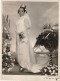 JEWISH JUDAICA TURQUIE CONSTANTINOPLE  FAMILY ARCHIVE GRAND PHOTO FEMME WOMAN WEDDING 17.5X23.5cm. STUDIO CACHET - Anonyme Personen
