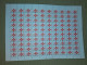 Croatia 1992 Sheet Red Cross Solidarity One Half IMPERFORATED, Perforated Only Horisontally - Kroatien