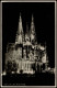 Ansichtskarte Köln Dom-Beleuchtung. 1932 - Koeln