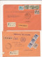 Delcampe - MICHELANGIOLESCA LOTTO DI 13 RACCOMANDATE CON ASSEGNO - 1961-70: Storia Postale