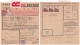 COLIS POSTAUX. R. N° 208. ET 177 X 3. 1943. 3,226Kg . 3000Fr. PARIS POUR BORDEAUX  / 6000 - Covers & Documents