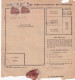 COLIS POSTAUX. R. N° 206. ET 177 X 2. 1940. 2000Fr. AURILLAC POUR PARIS   / 6000 - Covers & Documents