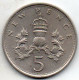 5 New  Pence 1990 - 5 Pence & 5 New Pence