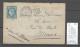 France -Lettre LIGNE A - Paq Fr No1 - 1870 - Corr D'Armées - Pour Meaux - Poste Maritime