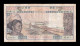 West African St. Senegal 5000 Francs 1991 Pick 708Kn Bc/Mbc F/Vf - Westafrikanischer Staaten