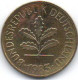 5 Pfennig 1983J  (face Pile Unique Pour Toutes Pièces) - 5 Pesetas