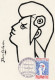 Carte  Maxi  1982 : Philex France , Dessin De JEAN COCTEAU - 1980-1989