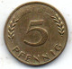 5 Pfennig 1991F  (face Pile Unique Pour Toutes Pièces) - 5 Pesetas